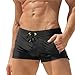 Produktbild Qrity Herren Badehose Schnelltrocknend Badeshorts Badepants Sport Badehose für Herren, mit Kordelzug und Reißverschluss Tasche -XL