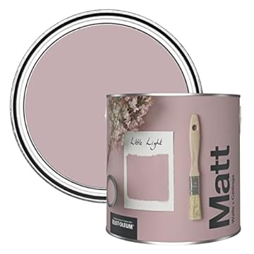 Rust-Oleum Colours Matt Emulsion Wall and Ceiling Paint - Little Light 2.5L