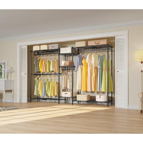 Image of VIPEK Classic V6X Dynamic Closet System, Expandable Garment Rack