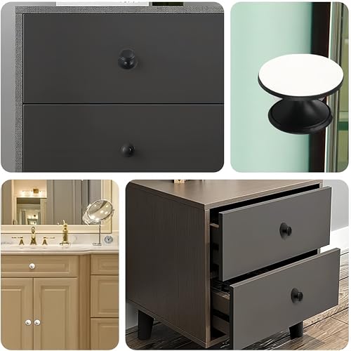 liyun 4 Stück Schubladen Griffe Selbstklebende Knöpfe für Schränke Schrankgriffe Edelstahlgriff Selbstklebende Knöpfe Knauf zum Abziehen und Aufkleben ohne Bohren für Duschtür Spiegelschrank