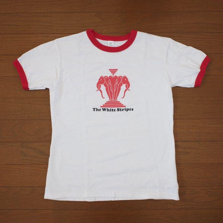 Amazon.co.jp: The White stripes ザ ホワイトストライプス Tシャツ S