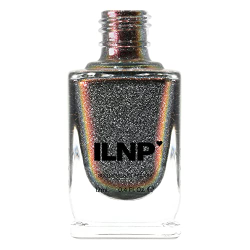 Image of ILNP Grand Entrance - Gunmetal Metallic Duochrome Nail Polish