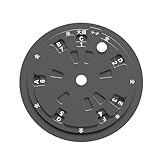 Construction en aluminium : cet outil d'apprentissage des accords est fabriqué en alliage d'aluminium robuste, garantissant une rotation fluide et une utilisation durable sans usure.Son diamètre compact de 11 cm le rend facile à transporter pour la pratique ou les cours.
