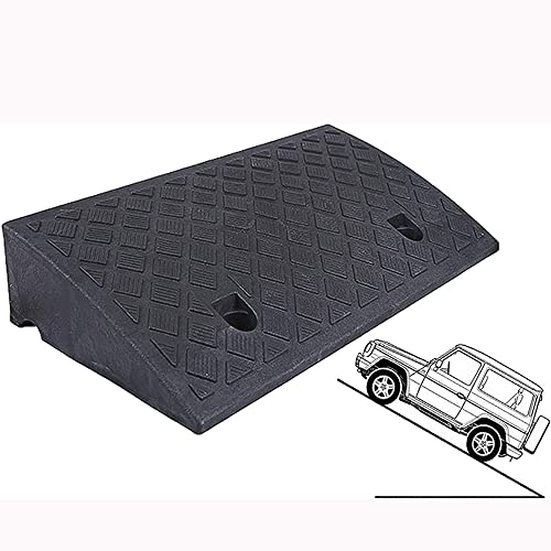 Rampas portátiles de plástico para vehículo 50x27x9cm miniatura 1