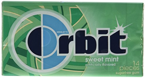 Image of Orbit Sweet Mint Gum 14 Pieces Pack of 12, x 33 g