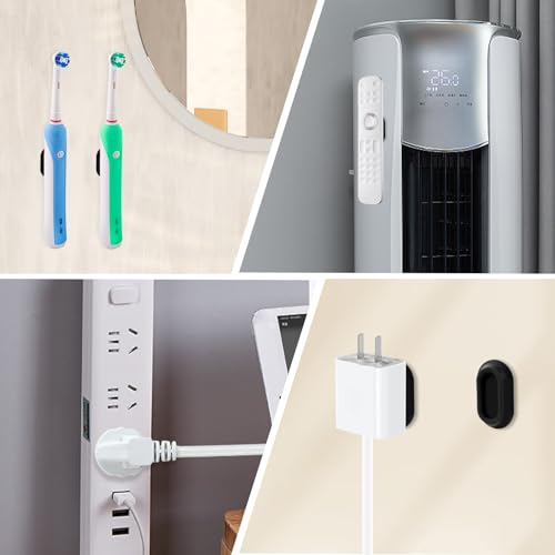 5 Stück Magnetischer Fernbedienung Halterung, Verbesserter Fernbedienungshalter, Silikon Starker Magnethalterung Fernbedienung Halterung Wand, Wandhalterung Fernbedienung fur Schule Zuhause, Schwarz