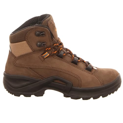 Lowa Unisex-Kinder Renegade Ii GTX Mid Junior Wanderstiefel, Braun (Braun/orange)