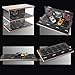 1/64 Diecast Car Display Case with Car Parking Scene, Car Garage Display Case for Alloy Car Collectors Toy Cars , 4 Layer