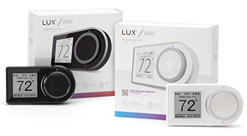 Lux Products Geo-Bl Wi-Fi Thermostat, Black #TOP2