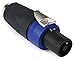 Hosa NA4LJX Neutrik Speaker Adaptor, 1/4 in TS to speakON
