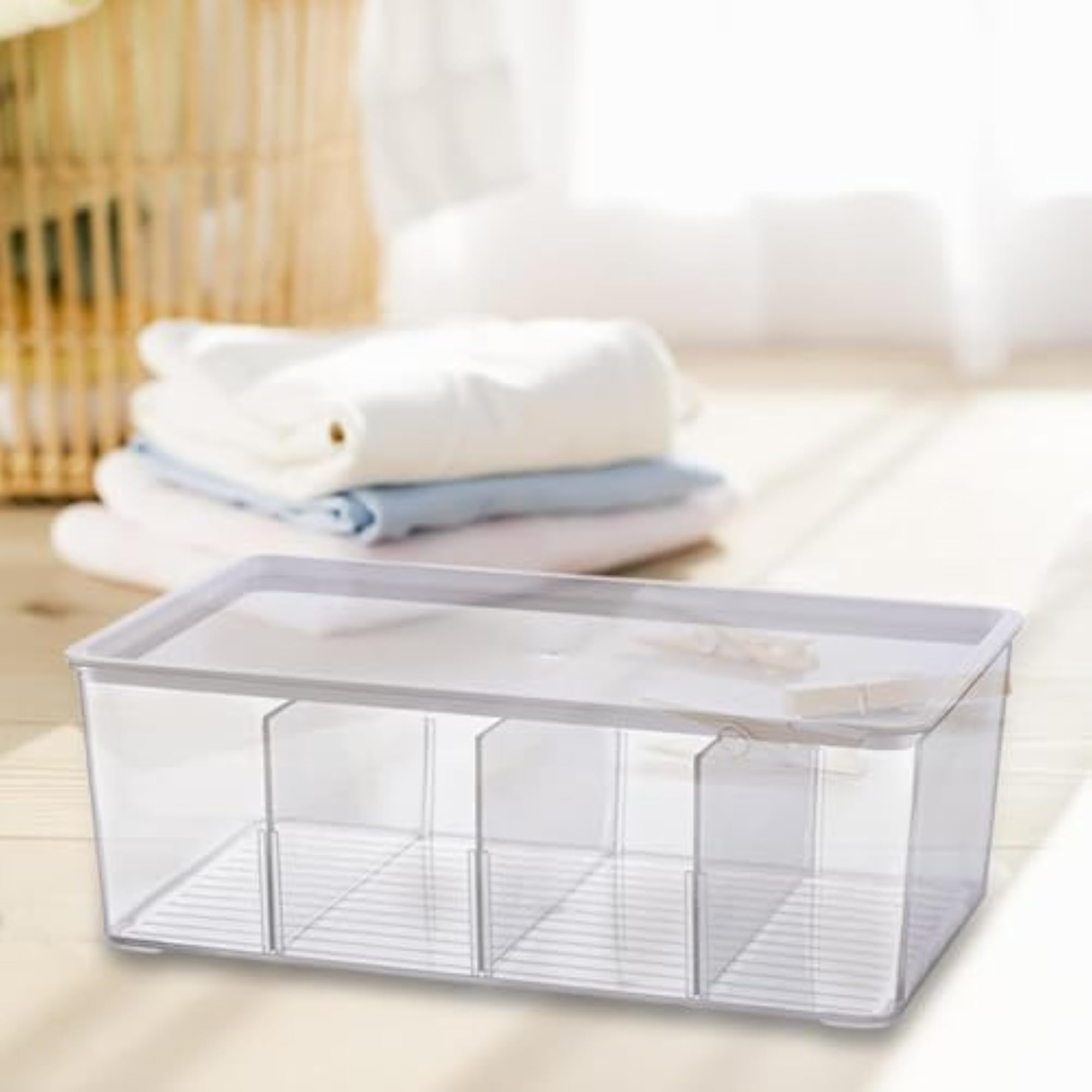 Dustproof Cosmetic Organizer Case for Sundries Storage