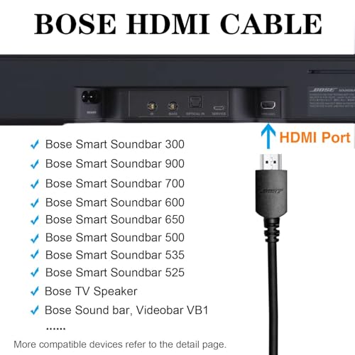 Cable HDMI ARC 4K con transmision sin interferencias para barra sonido 2