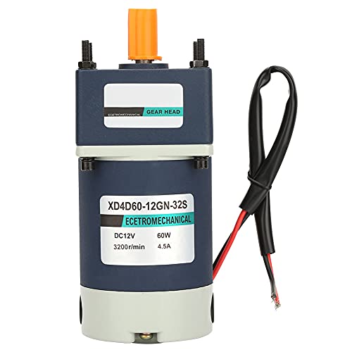 Moteur CC 12V avec arbre moteur hélicoïdal pour automatisme de portail