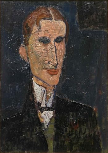 Impression d'affiches Viking Eggeling Modigliani sur toile portrait haut de gamme