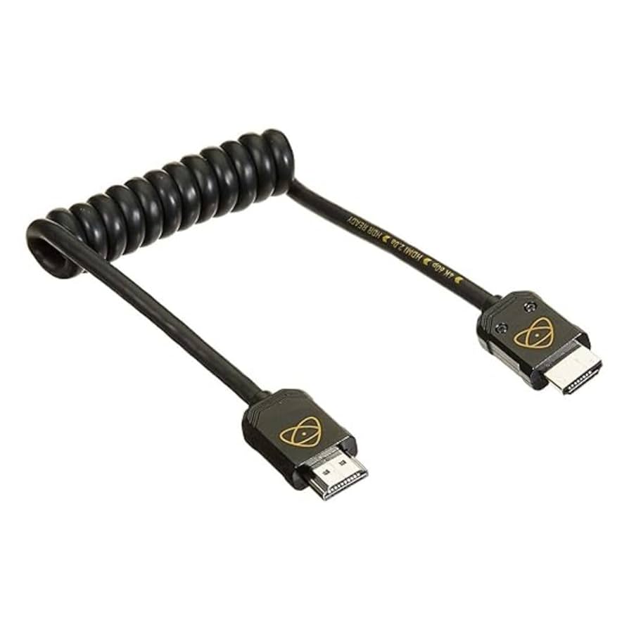 ATOMOS 4K 60p HDR Ready ケーブル Amazon | ATOMOS ATOMFLEX PRO HDMI COILED CABLE (Full to Full