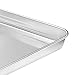 Baking Cookie Sheet, HKJ Chef Stainless Steel Large Baking Pan Nonstick for Oven, Cookies Pans for Baking and Roasting, Rectangle Size 24L x 16W x 1H inch, Mirror Finish, Oven & Dishwasher Safe