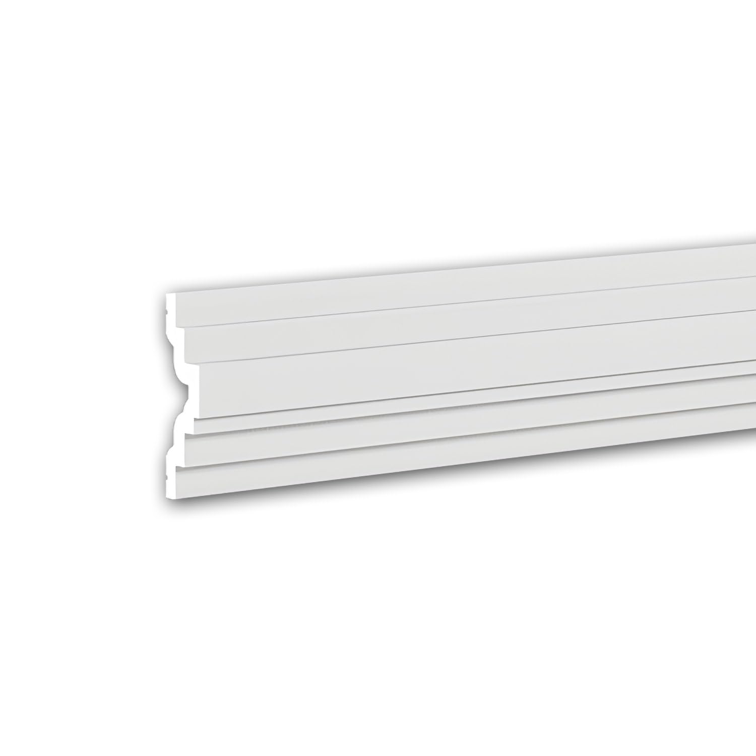 Cimaise Profhome 651802 moulure XPS haut de gamme prétraitée pour finition parfaite