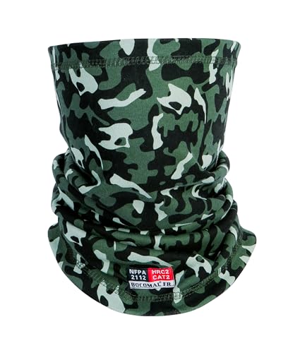 Image of BOCOMAL FR Neck Gaiters Face Mask 7oz Mightweight Flame Resistant Welding Hood NFPA2112 CAT2