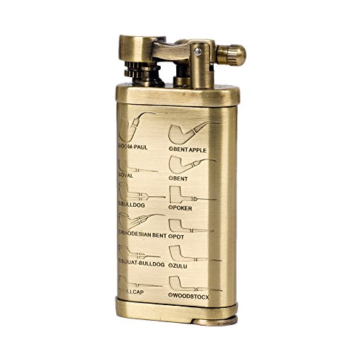 Encendedor de gas butano estilo antiguo con tamper miniatura 3