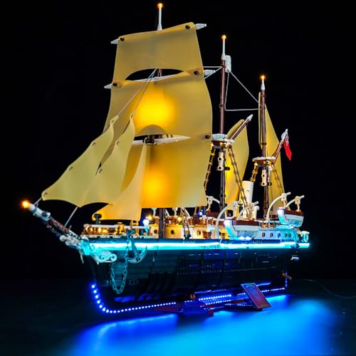 BRICKSHINING LED Lighting Compatible with Lego The Endurance Ship 10335, Light Kit Compatible with Lego 10335, Giving Light to Model, NOT Included The Model Set(Standard Version)