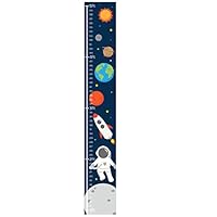 Space Wall Sticker Growth Chart for Kids, Height Chart for Boys and Girls, Growth Chart Sticker, Growth Chart Decal