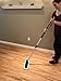 Don Aslett's Microfiber Mop Set for Floor & Wall Surface Cleaning | Adjustable 3-Part Steel Pole (Up to 63-inch long), Aluminum Mop Base with Heavy-Duty Joint (15