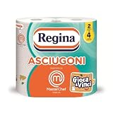 Regina Asciugoni, 2 Rotoli di Carta Cucina a 2 Veli