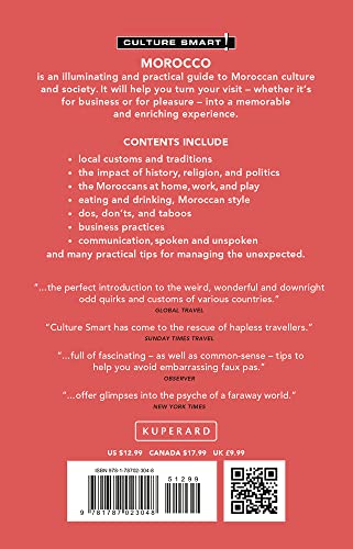 Morocco - Culture Smart!: The Essential Guide To Customs & Culture #TOP4
