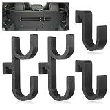 4 Stück Universell Auto Regenschirm HalterungAuto Regenschirmhaken, Tragbarer Regenschirmhalter Auto Rückbank, Regenschirm Haken Clips für SUVs Autos Kofferraum Organizer(2 kleine, 2 große)