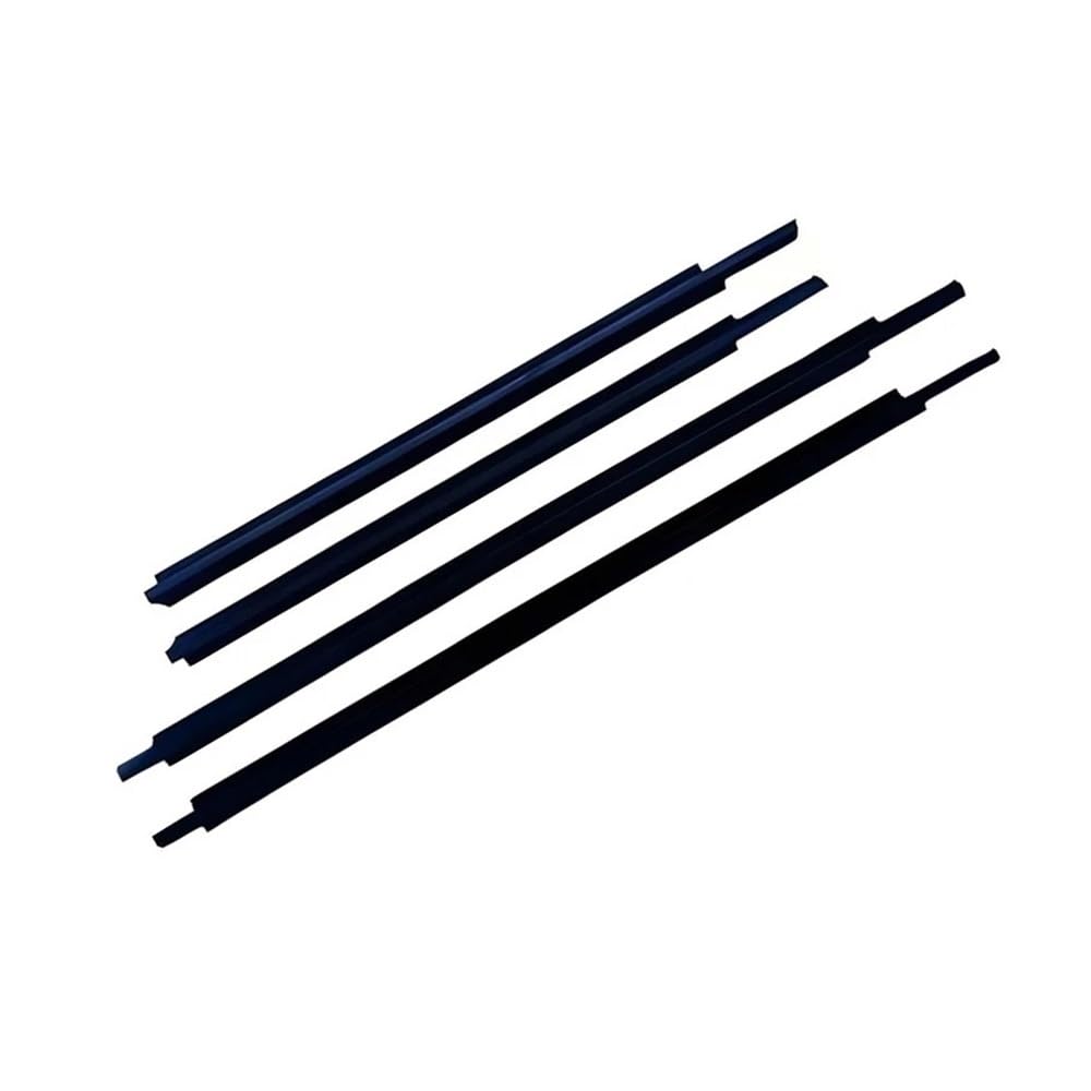 Xmsbcbcz 2001-2007 Sealing Strip 4Pcs Window Rubber Seals Trim For Ford For Mondeo Weatherstrip Seal Side Door Glass Belt Waterproof Sealing Strip