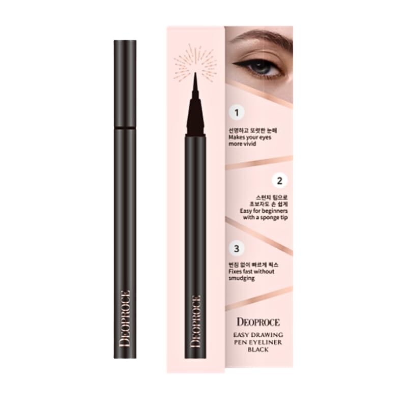 Delineador Deoproce Easy Drawing Pen Negro 0.7g
