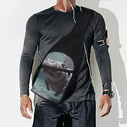 Bolso Sling para Hombre y Mujer, Mochila Pequeña Cruzada miniatura 7