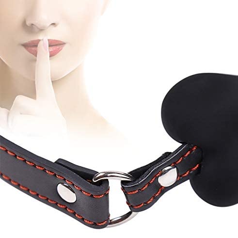 Bite-Down-Dog-Bone-Silicone-Mouth-Gag-Adjustable-Breathable-Sex-Toy-Restraints-Fetish-SM-Canine-BDSM-Black-10-Count