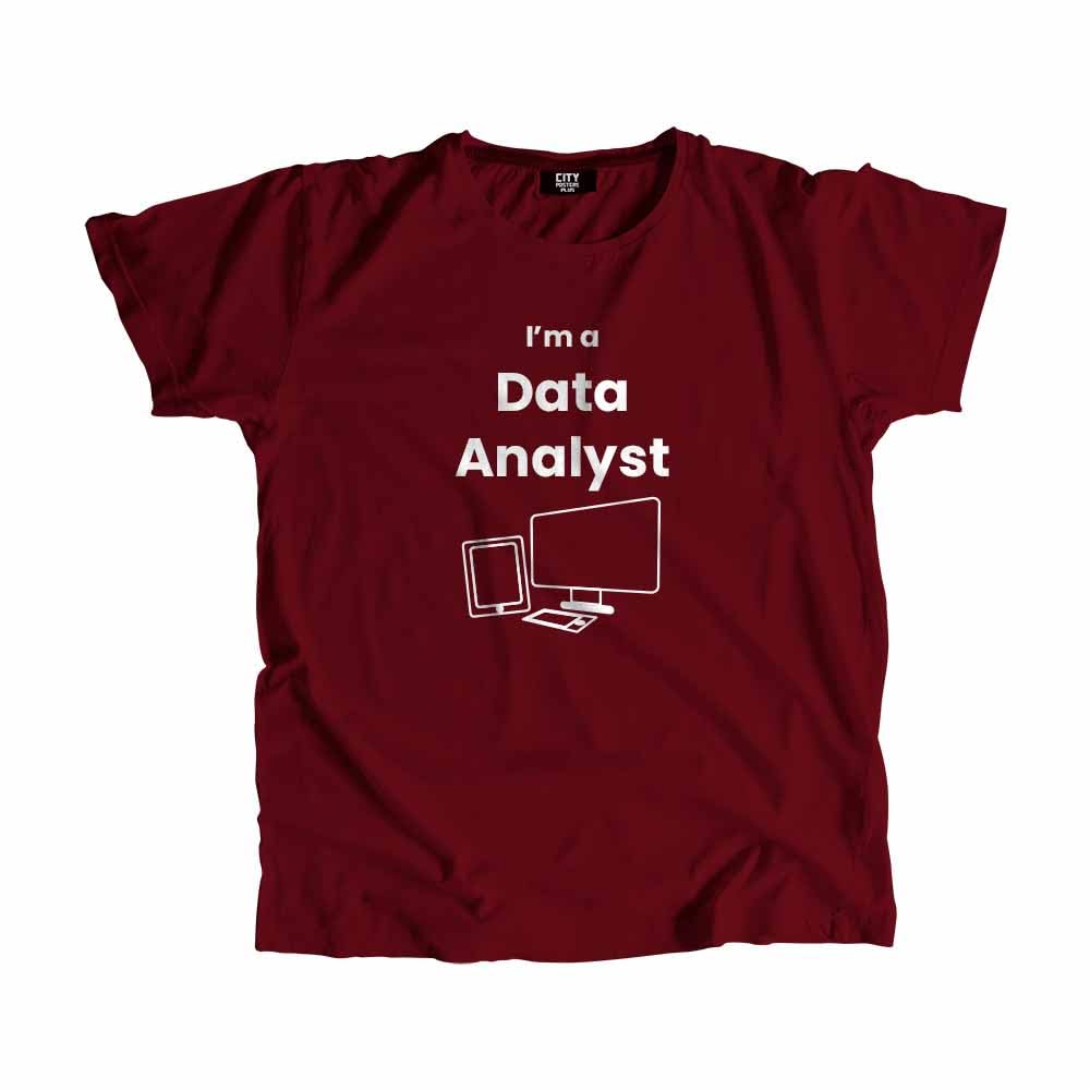 T-shirt Data Analyst original pour geek et scientifique