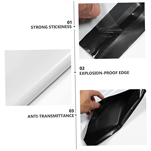 GLEAVI 100 Peças Saco De Correio Envelopes Transparentes Recipientes De Plástico Transparente Sacos