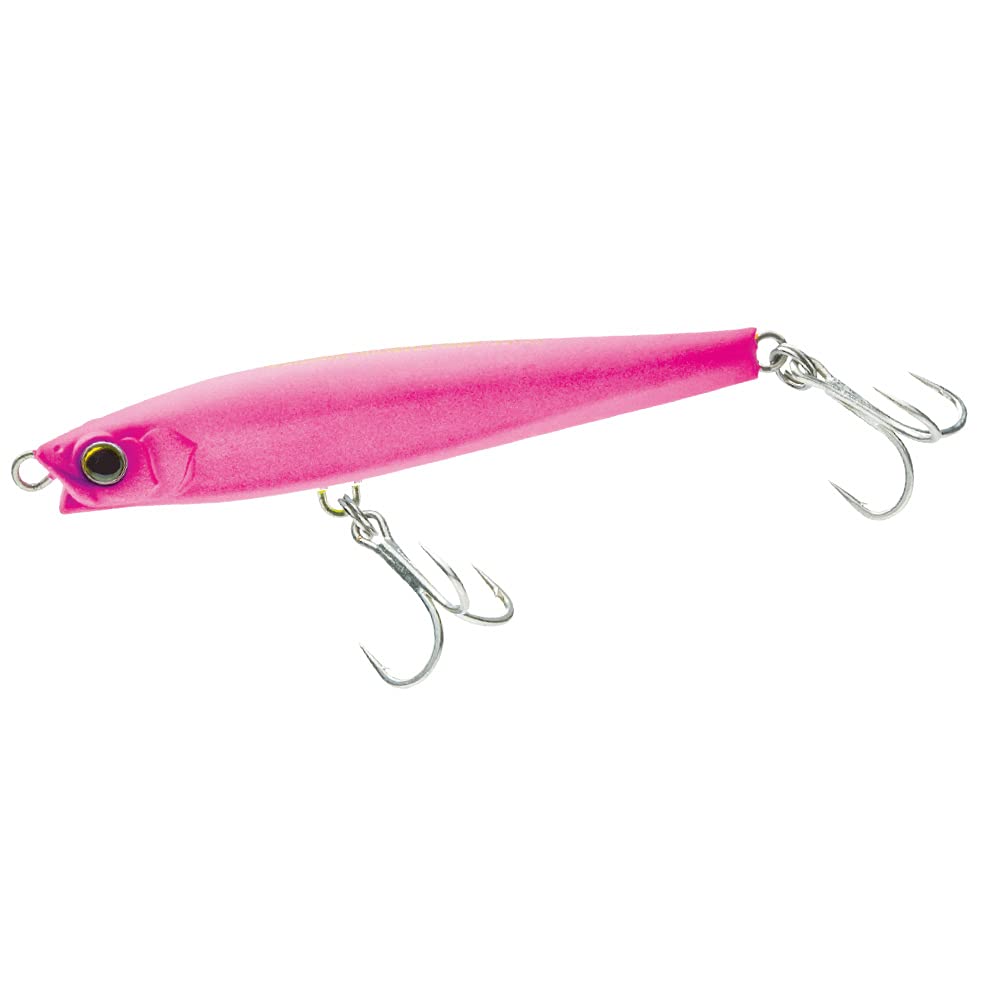 Duel Lure, Sinking Pencil, Hardcore Monster Shot (S), Far Throw [Fishing Tackle Sea Fishing, Freshwater Sea Bass] 3.1 inches (80 mm), Weight: 1.1 oz (30 g) F1207-MP Matte Pink