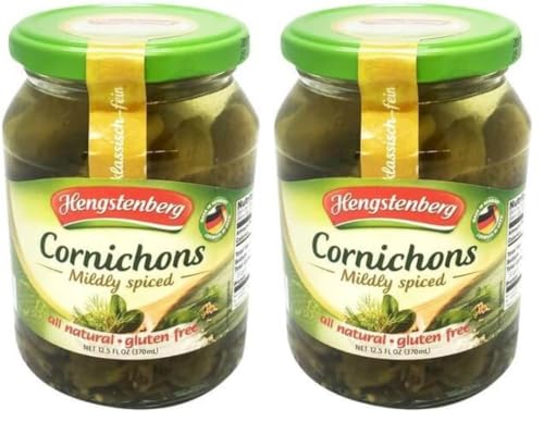 Hengstenberg Cornichons, 12.5 oz (Pack of 2)