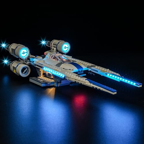 MENZAVA Luz Compatible con Lego Caza Estelar Rebelde ala U 75399   Kit de iluminación LED para el Modelo de Bloques de construcción (Modelos NO Incluido)