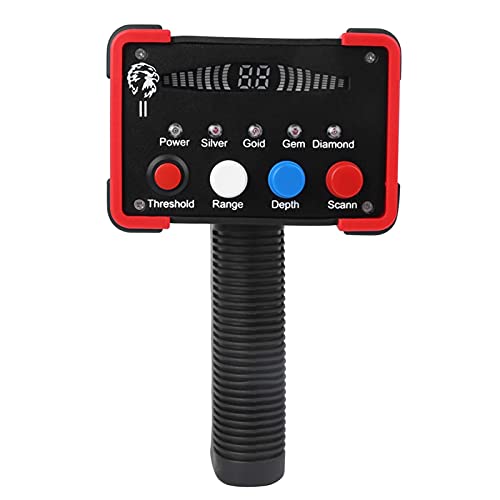 Metal Detector Gold Silver Copper Detection Searching Tool Accurate Position for Underground Large Area Long Distance Detecting Metal (US Plug 100?240V)