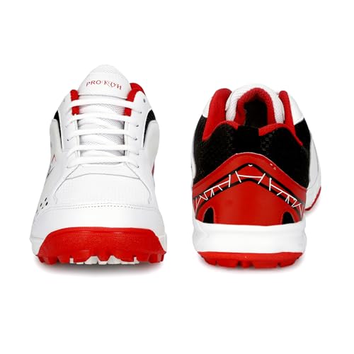 Image of PRO KVH Plus Cricket Shoes for Men|Lightweight & Durable All-Round Performance Cricket Shoes|PVC Studs Spikes Sports Shoe for Unisex