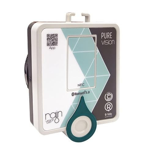 GNCGarden Programmatore Rain Pure Vision Bluetooth 2 Zona | Programmatore a Batterie | Timer irrigazione 2 stazione Auto irrigazione