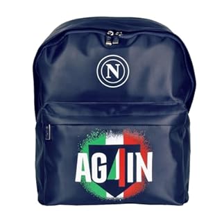 Zaino Grande AG4IN, 50% NY 50% PVC. Linea Enzo Castellano SSC NAPOLI 124024