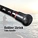 Fiblink Surf Casting Fishing Rod 2-Piece Graphite Travel Baitcasting Fishing Rod (Length: 10')