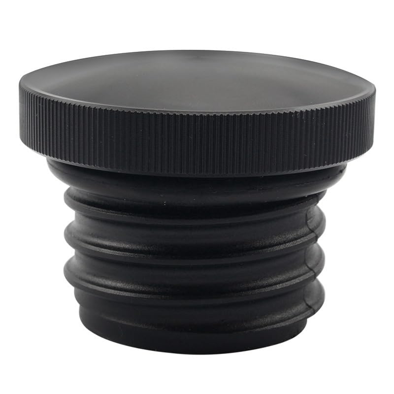 Bouchon de réservoir de moto CNC noir couvercle de carburant pour Road King et Sportster XL 883