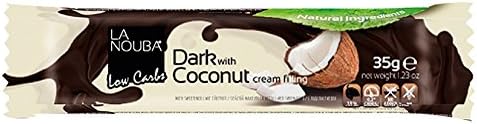 Dark Coconut - No Added Sugar / Low Carbs Chocolate La Nouba 35g