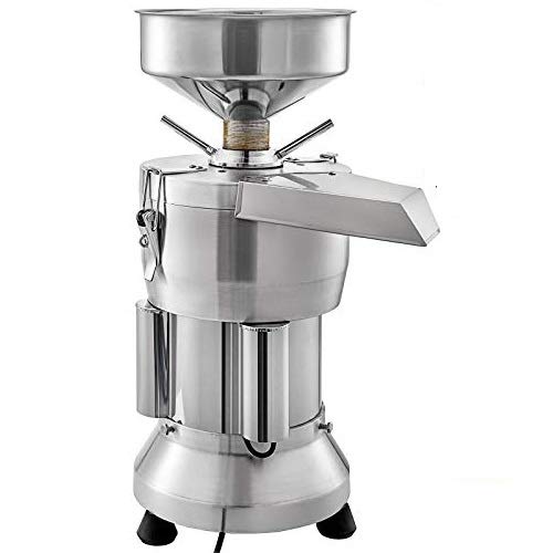 BuoQua Máquina de Fabricación de Leche de Soja 1100w Refinador Máquina de Leche de Soja de Material de Acero Inoxidable Máquina de Fabricación de Leche de Soja Automática Comercial para Restaurante