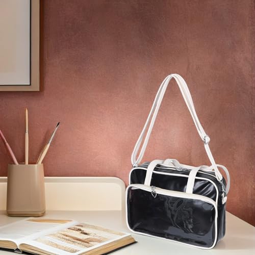 Sac bandoulière imperméable et léger avec grands compartiments - 6