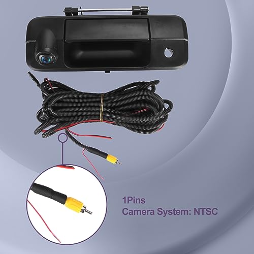 Image of PAPAPARTS 69090-0C051 Rear View Back up Camera Compatible with Toyota Tundra 2007 2008 2009 2010 2011 2012 2013 4.0L V6 / 4.6L 4.7L 5.7L V8 Backup Camera Replace# 81214 86790-34030