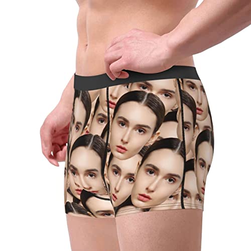 Customize Boxers for Men with Pictures, Personalized Boxer Briefs for Father, Husband, Boyfriend; Boxer Personalizados Para Hombre; Personalized Gifts4