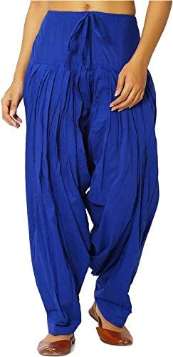 Woman's Plain Cotton Patiala Salwar (Free Size) Patiala || Patiyala || Patiala Pants || Cotton Patiala ||